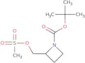 tert-Butyl 2-[(methanesulfonyloxy)methyl]azetidine-1-carboxylate