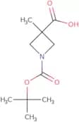 1-(tert-Butoxycarbonyl)-3-methylazetidine-3-carboxylic acid