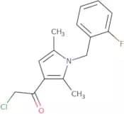 2-Chloro-1-{1-[(2-fluorophenyl)methyl]-2,5-dimethyl-1H-pyrrol-3-yl}ethan-1-one