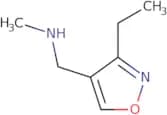[(3-Ethyl-1,2-oxazol-4-yl)methyl](methyl)amine