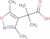 2-(Dimethyl-1,2-oxazol-4-yl)-2-methylpropanoic acid