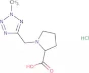 (2R)-1-[(2-Methyl-2H-1,2,3,4-tetrazol-5-yl)methyl]pyrrolidine-2-carboxylic acid hydrochloride