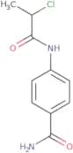 4-[(2R)-2-Chloropropanamido]benzamide
