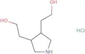 2-[rac-(3S,4R)-4-(2-Hydroxyethyl)pyrrolidin-3-yl]ethan-1-ol hydrochloride