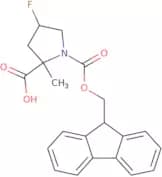 (2S,4S)-1-{[(9H-Fluoren-9-yl)methoxy]carbonyl}-4-fluoro-2-methylpyrrolidine-2-carboxylic acid