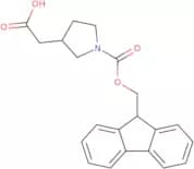 (S)-2-(1-(((9H-Fluoren-9-yl)methoxy)carbonyl)pyrrolidin-3-yl)acetic acid