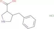 (3S,4S)-4-Benzylpyrrolidine-3-carboxylic acid hydrochloride