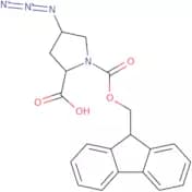 (2R,4S)-4-Azido-1-{[(9H-fluoren-9-yl)methoxy]carbonyl}pyrrolidine-2-carboxylic acid