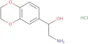 (1R)-2-Amino-1-(2,3-dihydro-1,4-benzodioxin-6-yl)ethan-1-ol hydrochloride