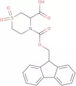 4-{[(9H-Fluoren-9-yl)methoxy]carbonyl}thiomorpholine-3-carboxylic acid 1,1-dioxide