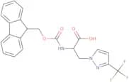 2-({[(9H-Fluoren-9-yl)methoxy]carbonyl}amino)-3-[3-(trifluoromethyl)-1H-pyrazol-1-yl]propanoic acid