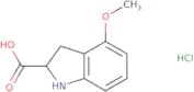 4-Methoxy-2,3-dihydro-1H-indole-2-carboxylic acid hydrochloride