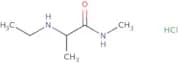 2-(Ethylamino)-N-methylpropanamide hydrochloride