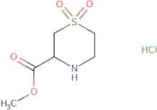 Methyl thiomorpholine-3-carboxylate 1,1-dioxide hydrochloride