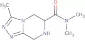 N,N,3-Trimethyl-5H,6H,7H,8H-[1,2,4]triazolo[4,3-a]pyrazine-6-carboxamide
