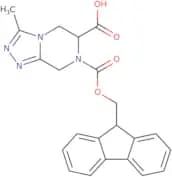 7-{[(9H-Fluoren-9-yl)methoxy]carbonyl}-3-methyl-5H,6H,7H,8H-[1,2,4]triazolo[4,3-a]pyrazine-6-carbo…