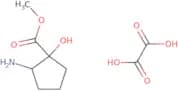 Methyl 2-amino-1-hydroxycyclopentane-1-carboxylate, oxalic acid
