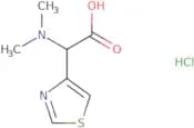 2-(Dimethylamino)-2-(1,3-thiazol-4-yl)acetic acid hydrochloride