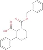 1-[(Benzyloxy)carbonyl]-3-phenylpiperidine-2-carboxylic acid