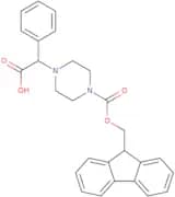 2-(4-{[(9H-Fluoren-9-yl)methoxy]carbonyl}piperazin-1-yl)-2-phenylacetic acid