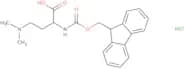 4-(Dimethylamino)-2-({[(9H-fluoren-9-yl)methoxy]carbonyl}amino)butanoic acid hydrochloride
