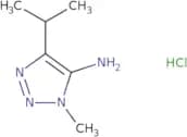1-Methyl-4-(propan-2-yl)-1H-1,2,3-triazol-5-amine hydrochloride