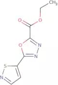 Ethyl 5-(1,2-thiazol-5-yl)-1,3,4-oxadiazole-2-carboxylate