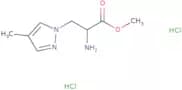 Methyl 2-amino-3-(4-methyl-1H-pyrazol-1-yl)propanoate dihydrochloride