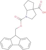 rac-(3aR,6aS)-1-{[(9H-Fluoren-9-yl)methoxy]carbonyl}-octahydrocyclopenta[b]pyrrole-3a-carboxylic a…
