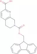 7-{[(9H-Fluoren-9-yl)methoxy]carbonyl}-5,6,7,8-tetrahydro-1,7-naphthyridine-2-carboxylic acid