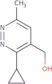 (3-Cyclopropyl-6-methylpyridazin-4-yl)methanol