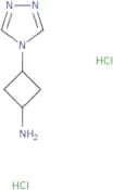3-(4H-1,2,4-Triazol-4-yl)cyclobutan-1-amine dihydrochloride