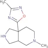 rac-5-[(3aR,7aR)-5-Methyl-octahydro-1H-pyrrolo[3,4-c]pyridin-7a-yl]-3-methyl-1,2,4-oxadiazole