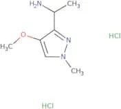 1-(4-Methoxy-1-methyl-1H-pyrazol-3-yl)ethan-1-amine dihydrochloride
