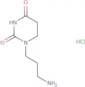 1-(3-Aminopropyl)-1,2,3,4-tetrahydropyrimidine-2,4-dione hydrochloride