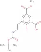 1-(2-{[(tert-Butoxy)carbonyl]amino}ethyl)-5-(methoxycarbonyl)-2-oxo-1,2-dihydropyridine-3-carboxyl…