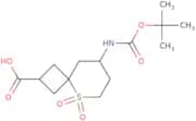 8-((Tert-Butoxycarbonyl)amino)-5-thiaspiro[3.5]nonane-2-carboxylic acid 5,5-dioxide