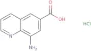 8-Aminoquinoline-6-carboxylic acid hydrochloride