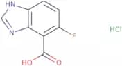 5-Fluoro-1H-1,3-benzodiazole-4-carboxylic acid hydrochloride
