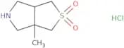 rac-(3aR,6aS)-3a-Methyl-hexahydro-1H-2λ6-thieno[3,4-c]pyrrole-2,2-dione hydrochloride