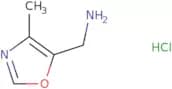 1-(4-Methyl-1,3-oxazol-5-yl)methanamine hydrochloride