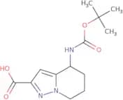 4-{[(tert-Butoxy)carbonyl]amino}-4H,5H,6H,7H-pyrazolo[1,5-a]pyridine-2-carboxylic acid