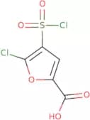 5-Chloro-4-(chlorosulfonyl)furan-2-carboxylic acid