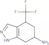 4-(Trifluoromethyl)-4,5,6,7-tetrahydro-1H-indazol-6-amine