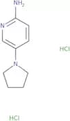 5-(Pyrrolidin-1-yl)pyridin-2-amine dihydrochloride