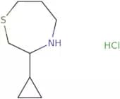3-Cyclopropyl-1,4-thiazepane hydrochloride