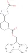 2-(1-{[(9H-Fluoren-9-yl)methoxy]carbonyl}piperidin-3-yl)-1,3-thiazole-5-carboxylic acid