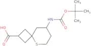 8-{[(tert-Butoxy)carbonyl]amino}-5-thiaspiro[3.5]nonane-2-carboxylic acid