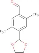 4-(1,3-Dioxolan-2-yl)-2,5-dimethylbenzaldehyde