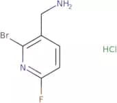 (2-Bromo-6-fluoropyridin-3-yl)methanamine hydrochloride